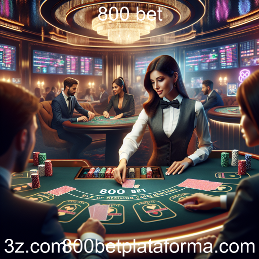 Experiência Imersiva no Cassino Ao Vivo da 800 bet