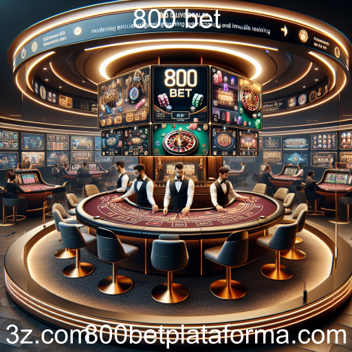 Experiência Imersiva no Cassinos Ao Vivo da 800 bet