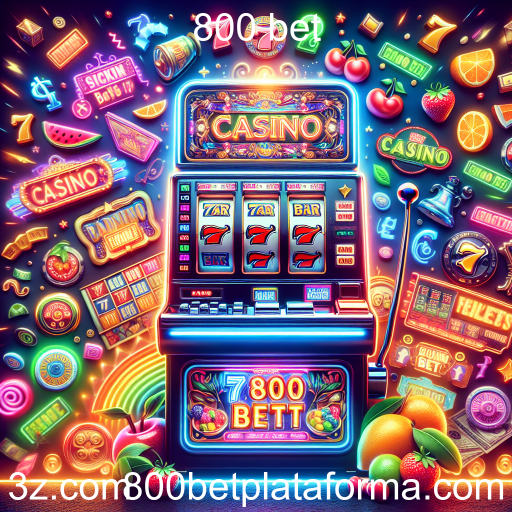 A Emoção dos Caça-Níqueis no 800 Bet